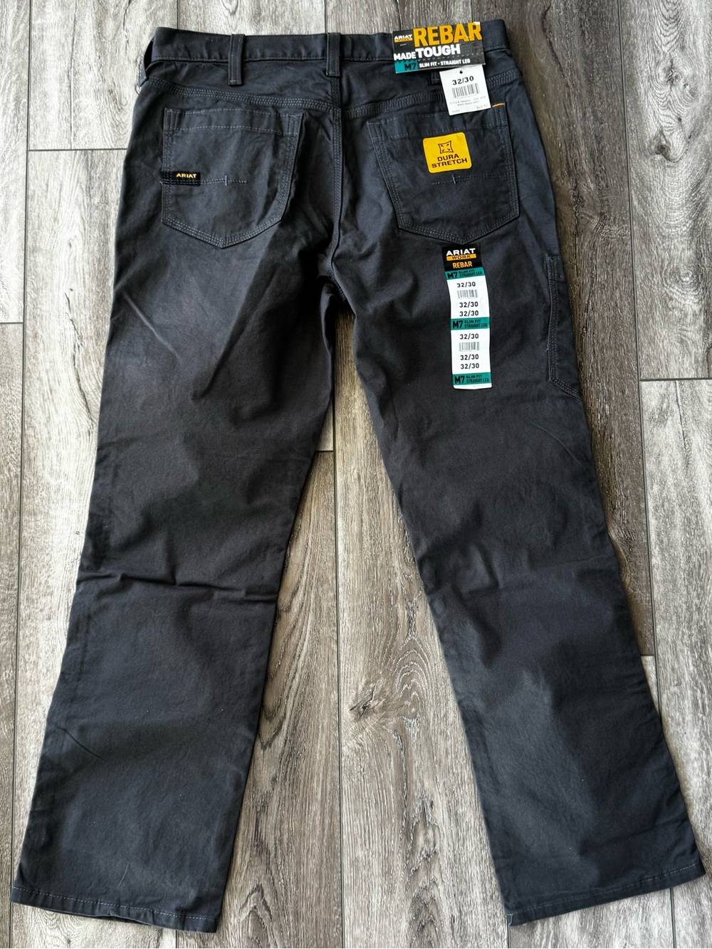 NWT Ariat Men's Rebar M7 Durastretch Made Tough Straight Leg Work Pants 32x30 - Picture 12 of 15